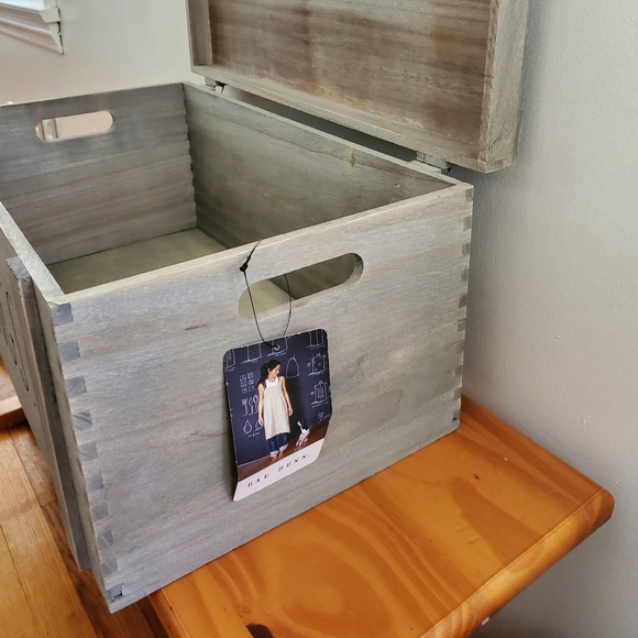 SOLD-Rae Dunn Storage Trunk/Box - Picture 3 of 4